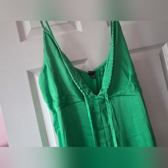 Wild Fable Satin Wide Leg Jumpsuit Size L - Picture 2 of 5